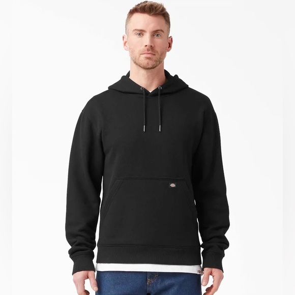 Dickies Men's Water Repellent Logo Sleeve Hoodie Size Large - Picture 2 of 6